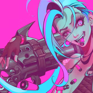 Jinx computer wallpaper