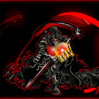 Red Grim Reaper wallpaper