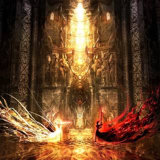 Light sword wallpaper