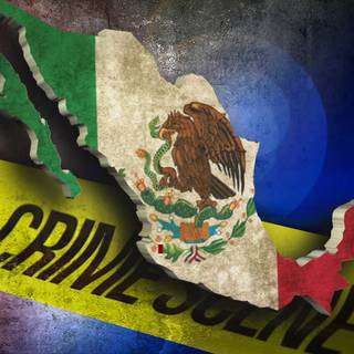 Mexico map wallpaper