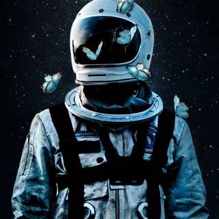 Astronaut 4k Android wallpaper