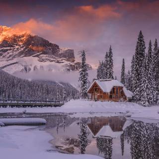 Rocky Mountain winters wallpaper