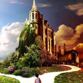 Heaven vs hell wallpaper