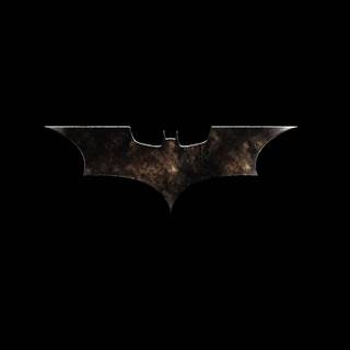 The Dark Knight logo wallpaper