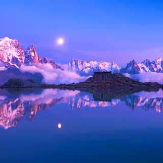 French Alps wallpaper