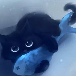 Desktop aesthetic cat wallpaper