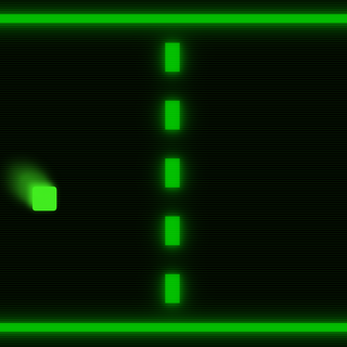 Aesthetic green gaming wallpaper