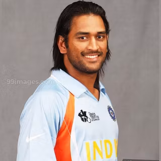 Dhoni long hair wallpaper