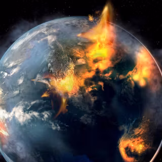 Earth destroyed wallpaper
