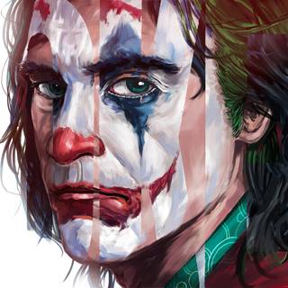 Joker painting wallpaper