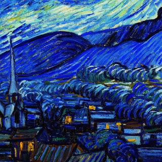 Van Gogh The Starry Night wallpaper