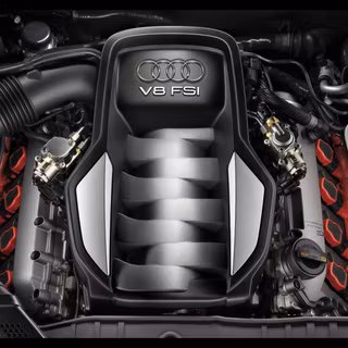 Audi engine wallpaper