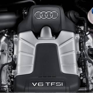 Audi engine wallpaper