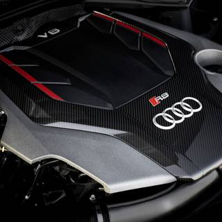 Audi engine wallpaper