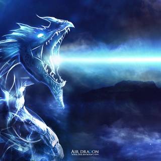 Air dragon wallpaper