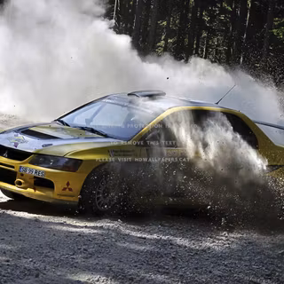 Rally racing wallpaper