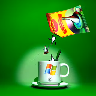 Windows Linux wallpaper