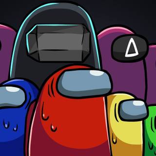 Squid Game Among Us wallpaper