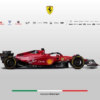 Ferrari F1-75 wallpaper