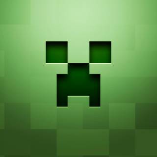 Charged creeper wallpaper