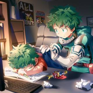 Cute Izuku wallpaper