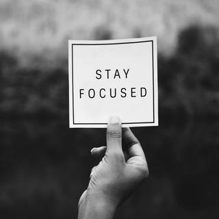 Stay Focused desktop wallpaper