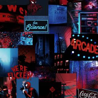 Aesthetic Spider-Man wallpaper