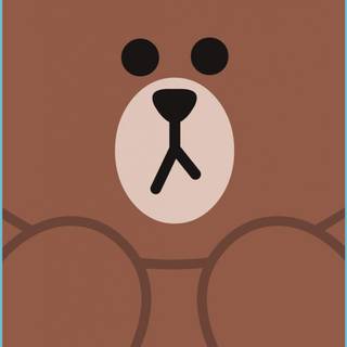 Aesthetic Korean bear wallpaper