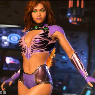 Starfire Injustice 2 wallpaper