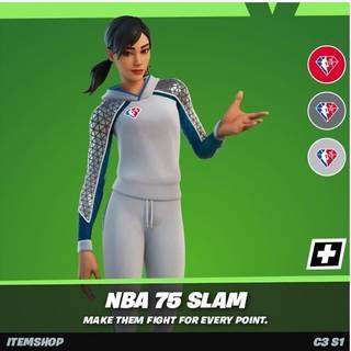 NBA 75 Slam Fortnite wallpaper