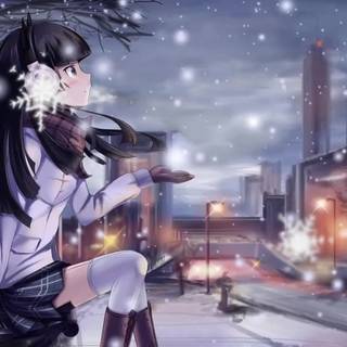 Sad anime desktop wallpaper