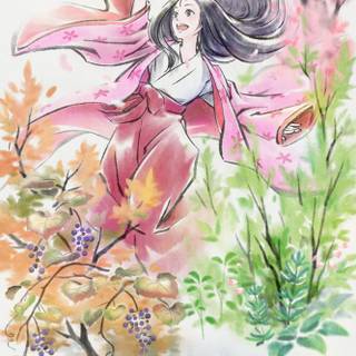 The Tale of Princess Kaguya wallpaper