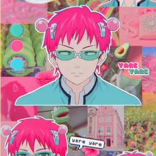 Saiki aesthetic wallpaper