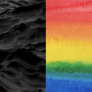 Colors half and half wallpaper