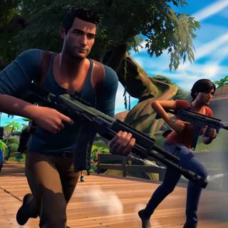 Uncharted HD Fortnite wallpaper