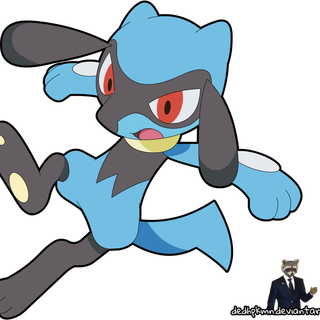 Riolu and Lucario wallpaper