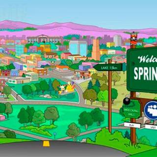 Spring field wallpaper