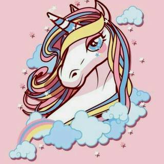 Unicorn colors wallpaper