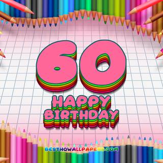 60th birthday wallpaper