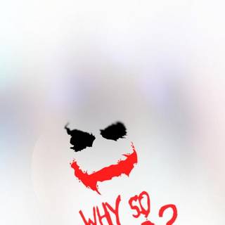 Why So Serious iPhone wallpaper