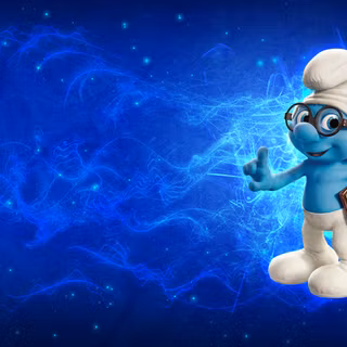 Smurf computer wallpaper