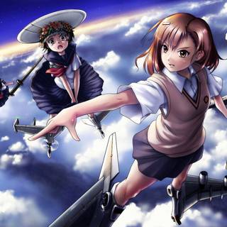 Anime character PC wallpaper