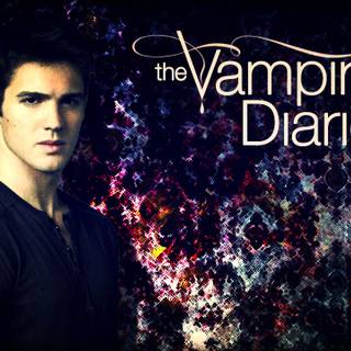 Vampire Diaries logo wallpaper