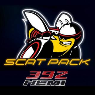 Scat Pack logo wallpaper