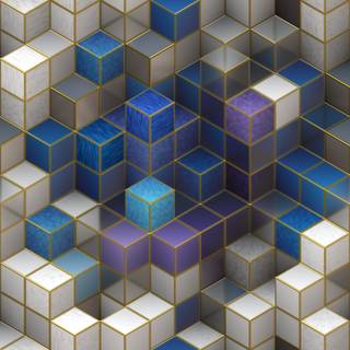 Square shape wallpaper