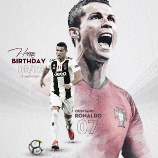 Happy birthday Ronaldo wallpaper