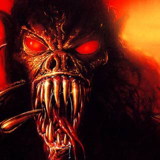 Scary demons wallpaper