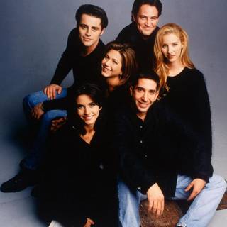 Friends cast wallpaper
