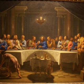 Jesus painting wallpaper