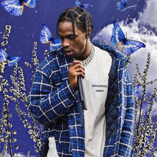 Blue aesthetic rapper wallpaper